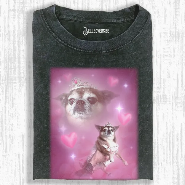 RETRO PET PORTRAIT T-SHIRT