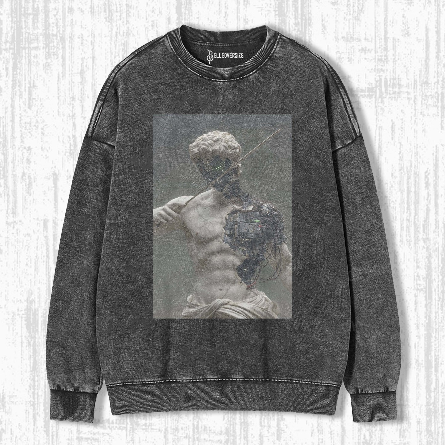 RETRO ROBOT STATUE SWEATSHIRTS