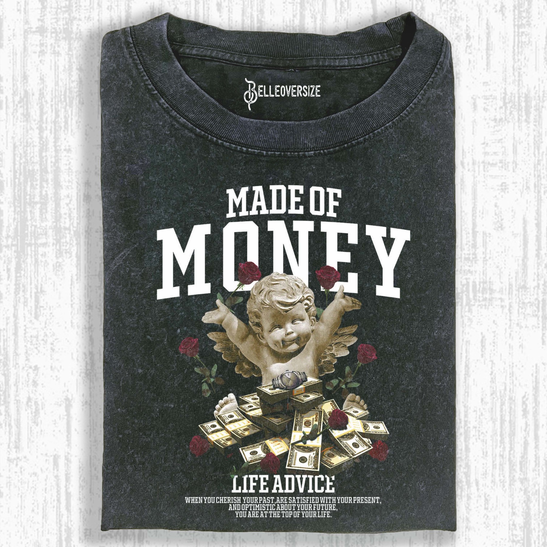 RICHES AND ROSES T-SHIRT
