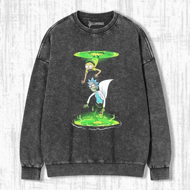 RICK AND MORTY SWEATSHIRTS