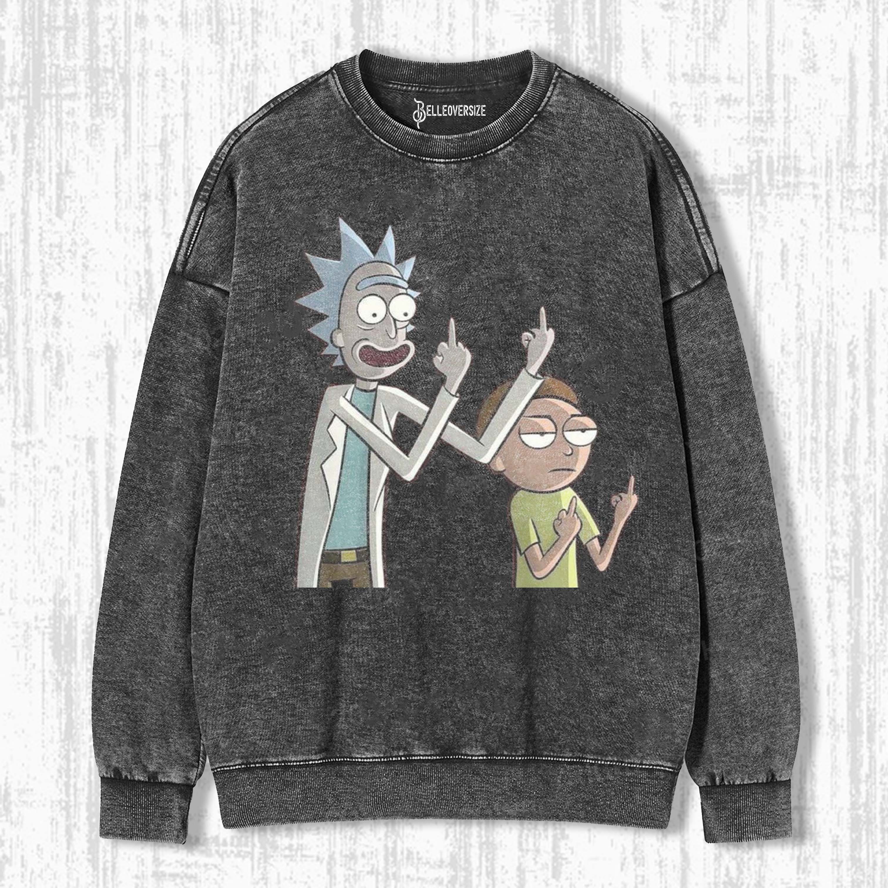 RICK AND MORTY SWEATSHIRTS