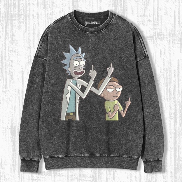 RICK AND MORTY SWEATSHIRTS