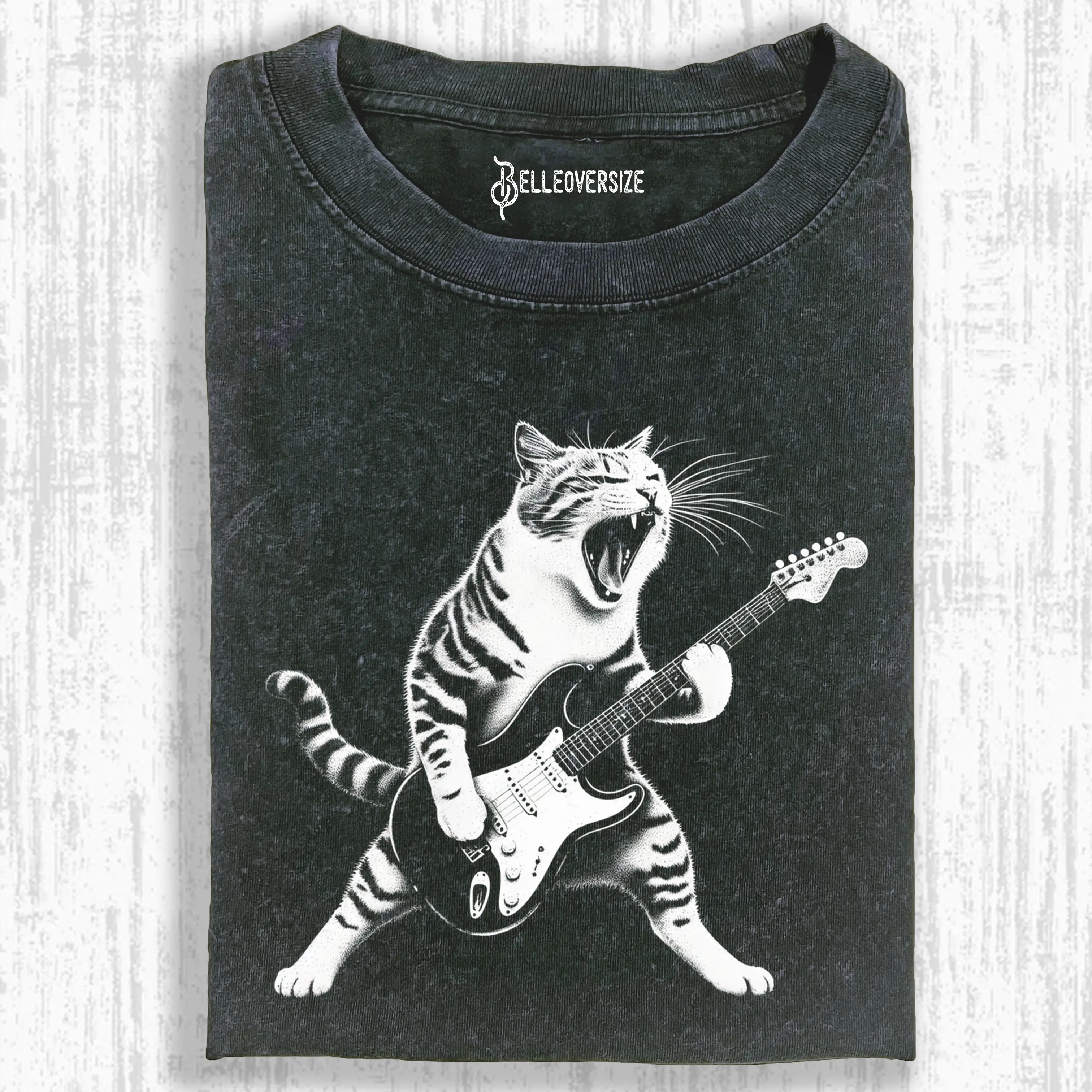 ROCK N' ROLL CAT  T-SHIRT 