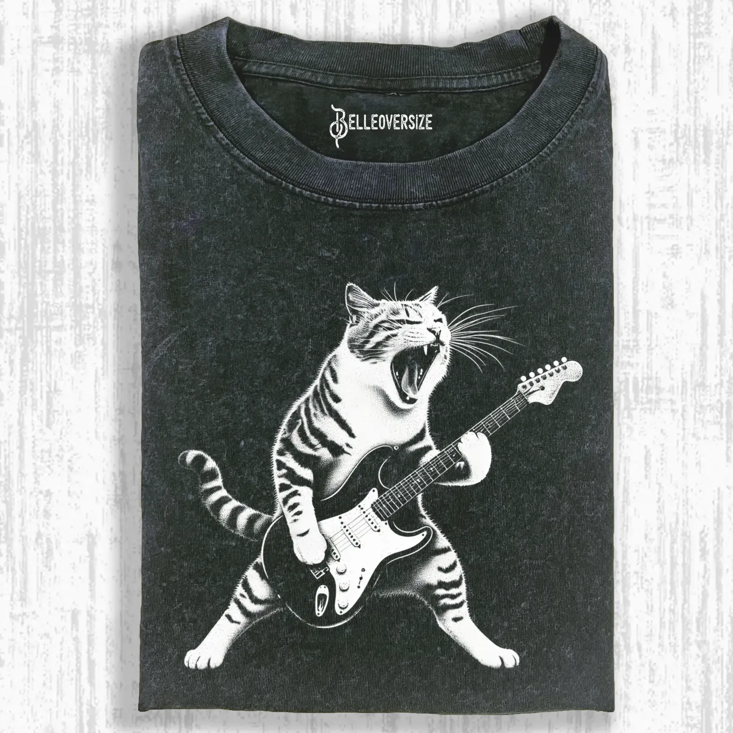ROCK N' ROLL CAT T-SHIRT