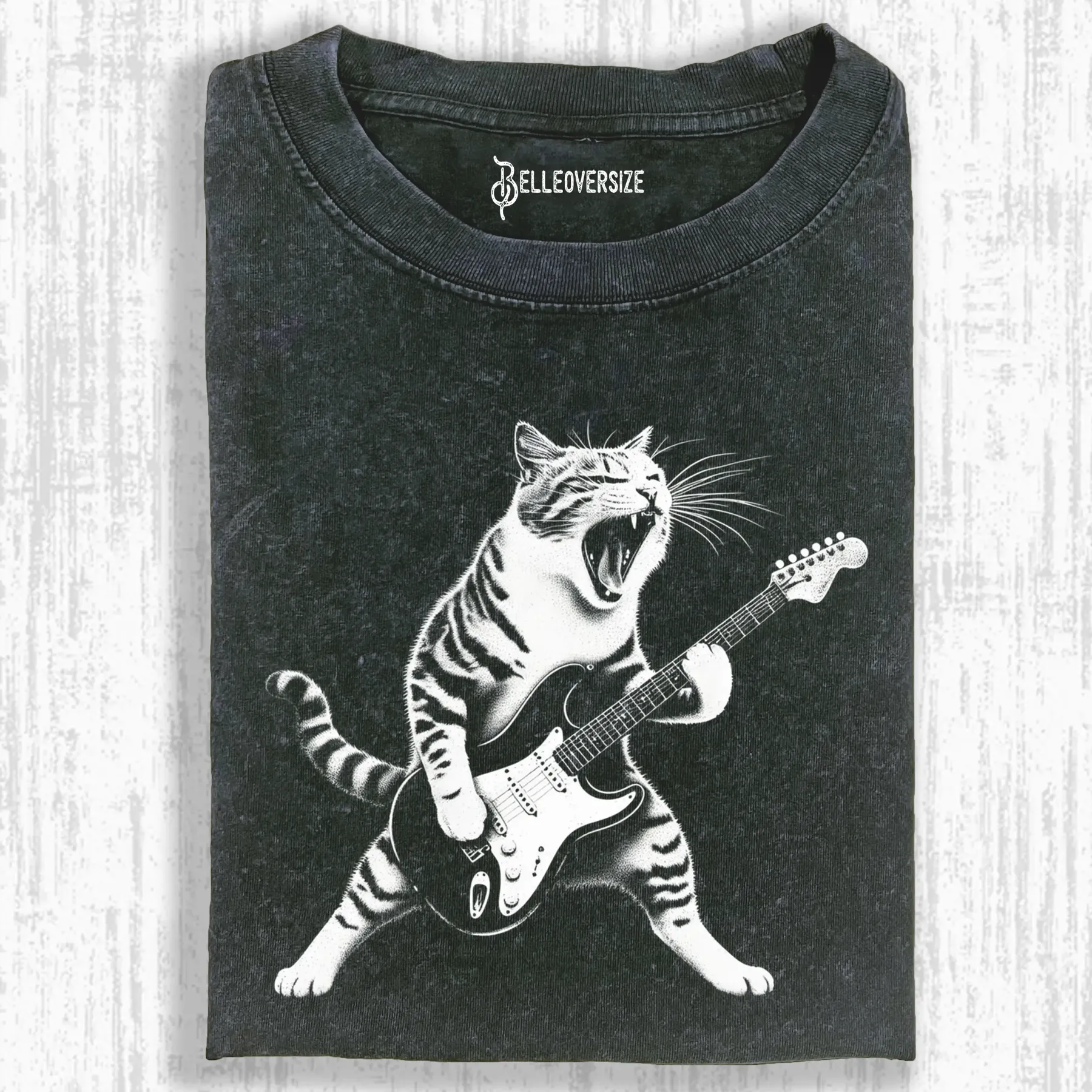 ROCK N' ROLL CAT T-SHIRT