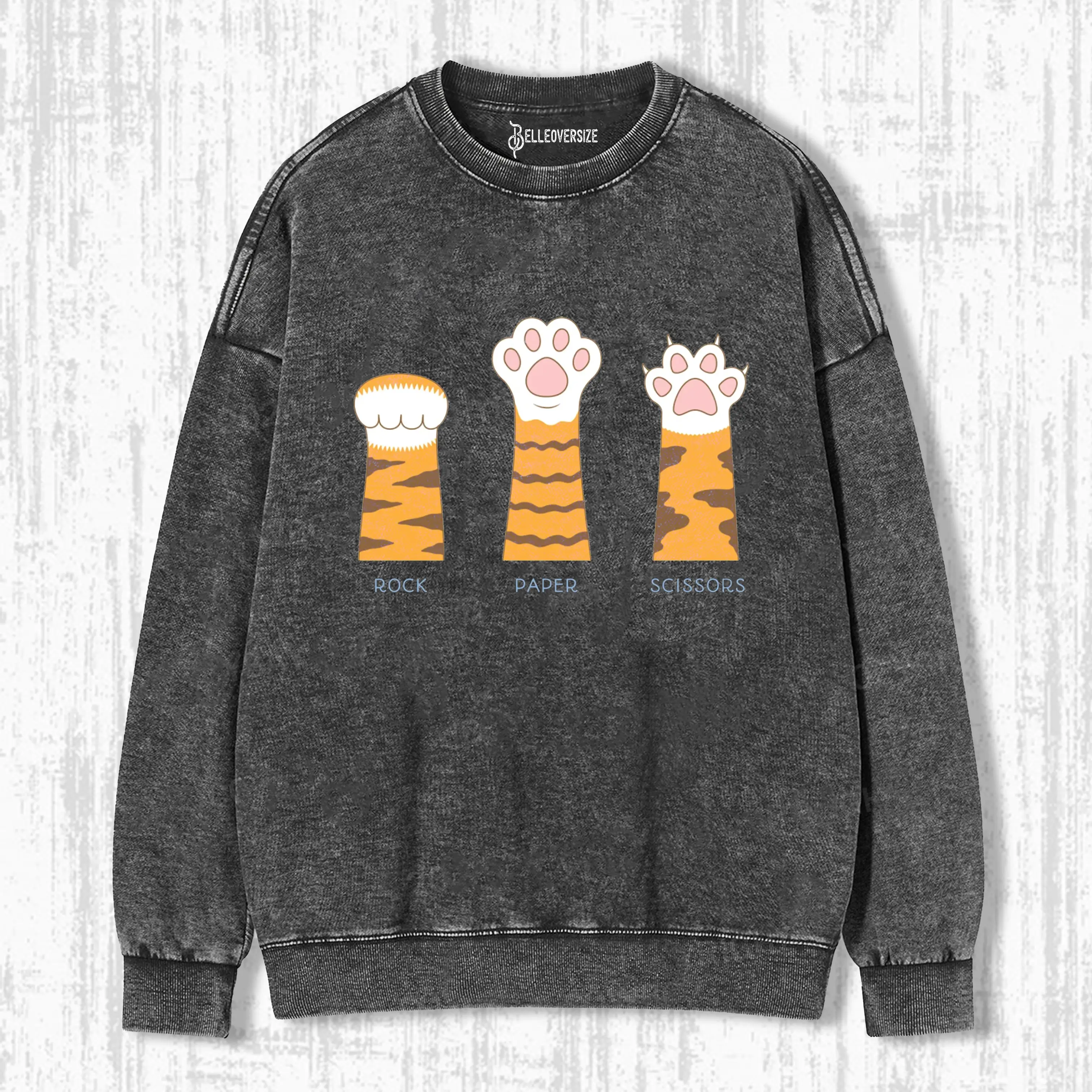 ROCK PAPER SCISSORS ：PURRFECT EDITION SWEATSHIRTS