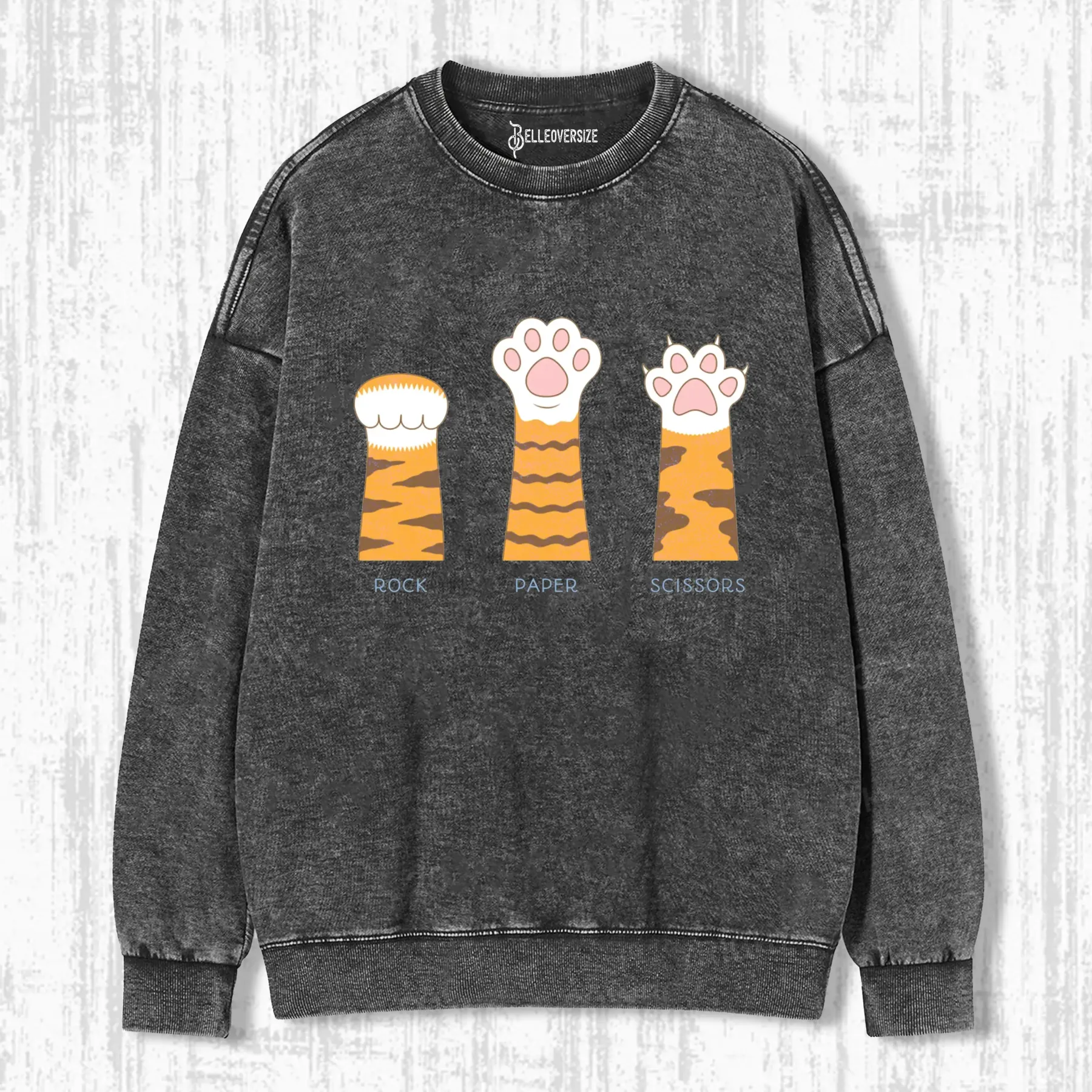 ROCK PAPER SCISSORS ：PURRFECT EDITION SWEATSHIRTS
