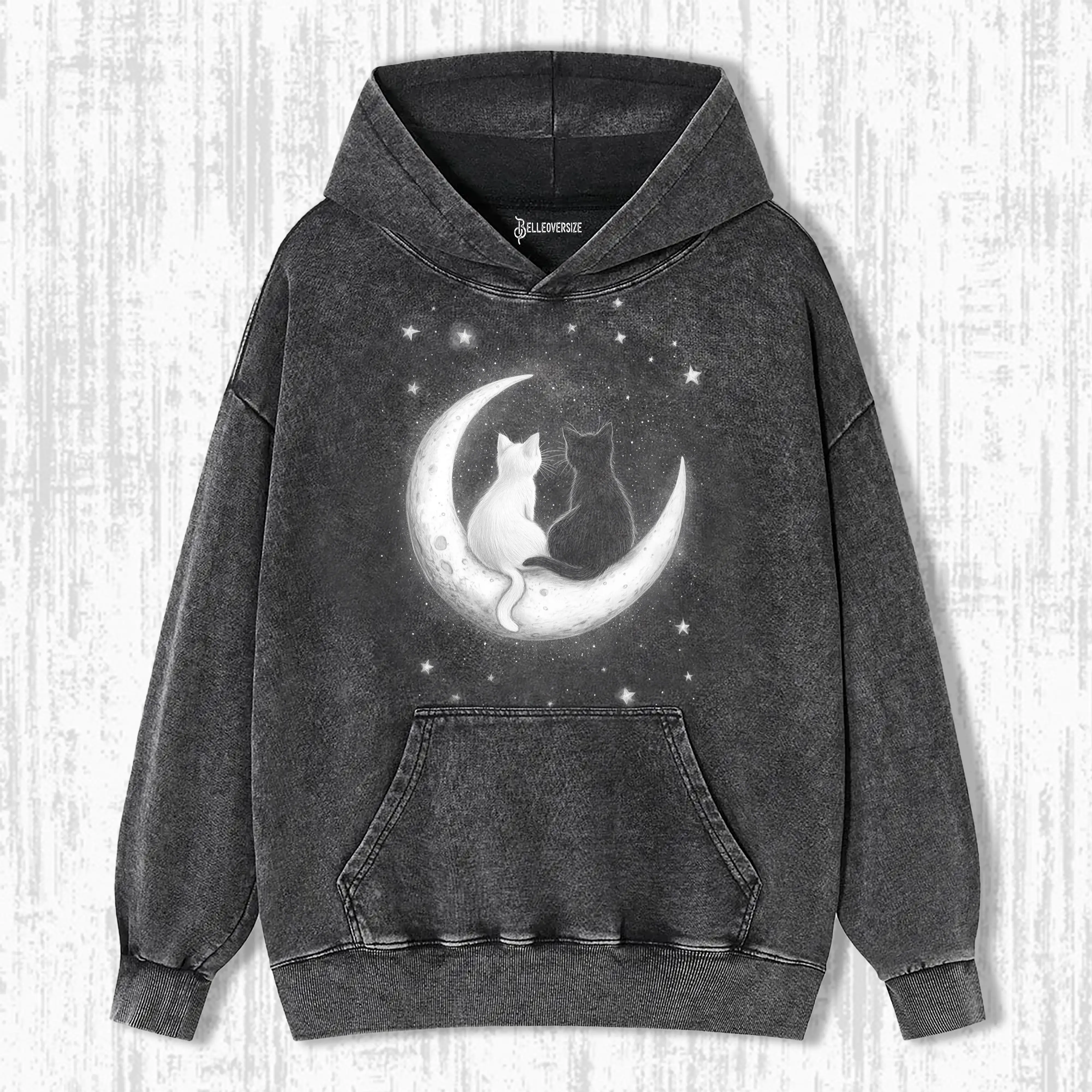 ROMANTIC CAT HOODIE