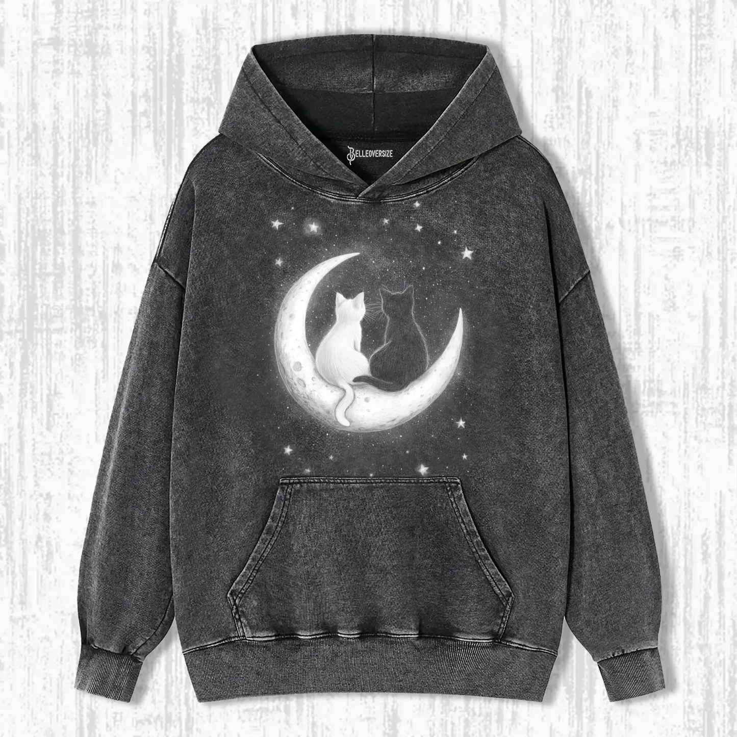 ROMANTIC CAT HOODIE