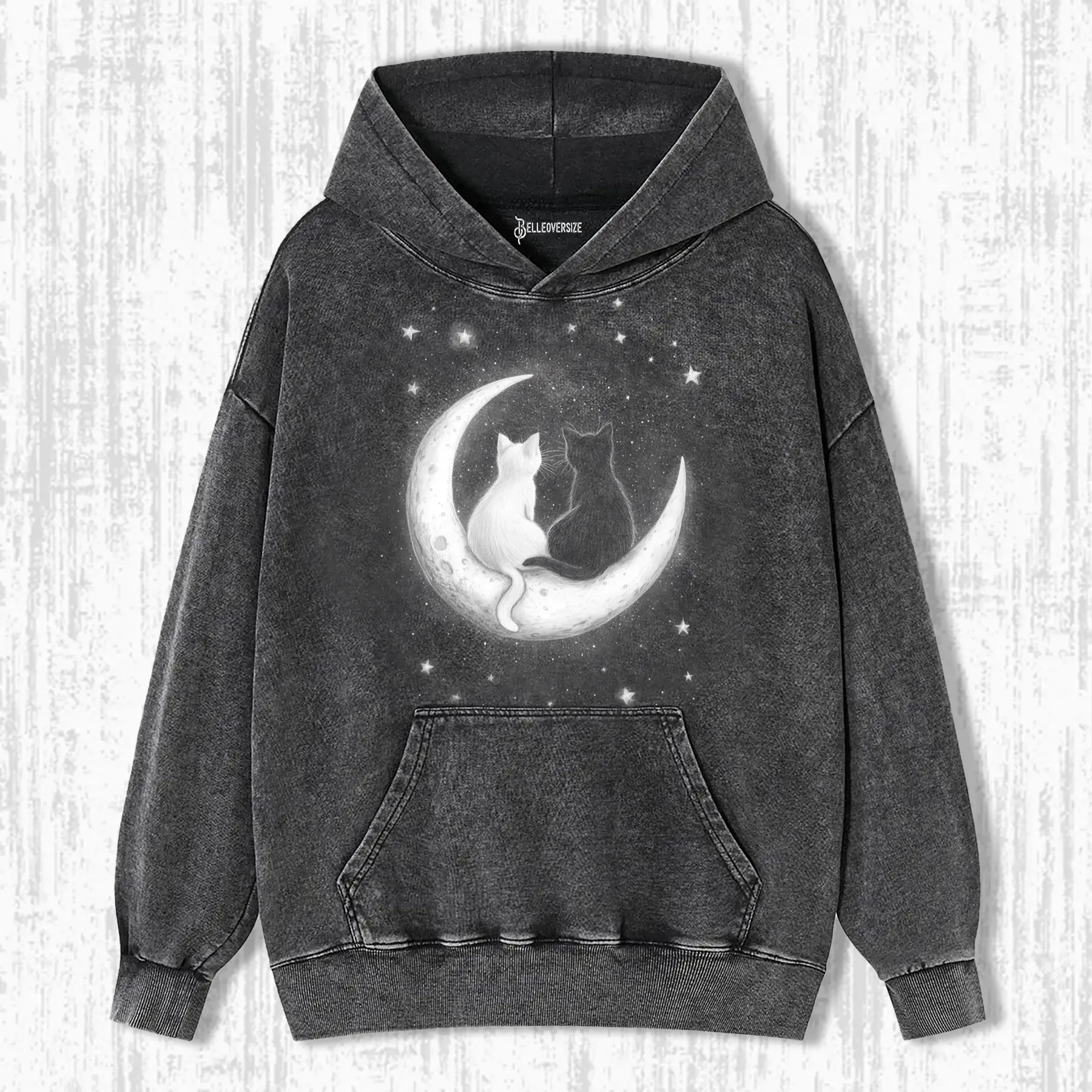 ROMANTIC CAT HOODIE