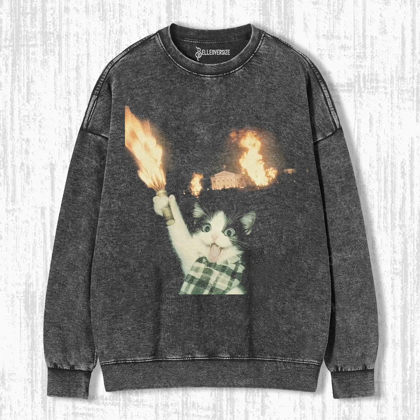 Rebellious cat SWEATSHIRTS