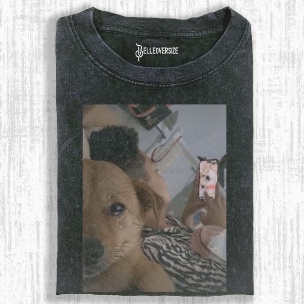 SAD PUPPY MEME GRAPHIC T-SHIRT