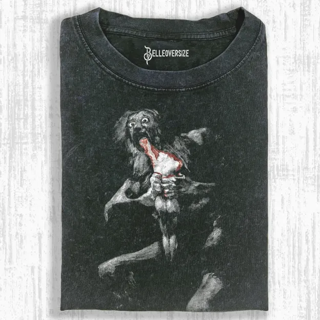 SATURN SWALLOWS HIS SON  T-SHIRT