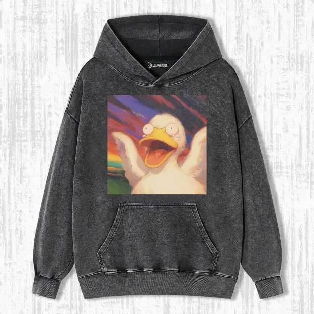 SCREAMING DUCK  HOODIE