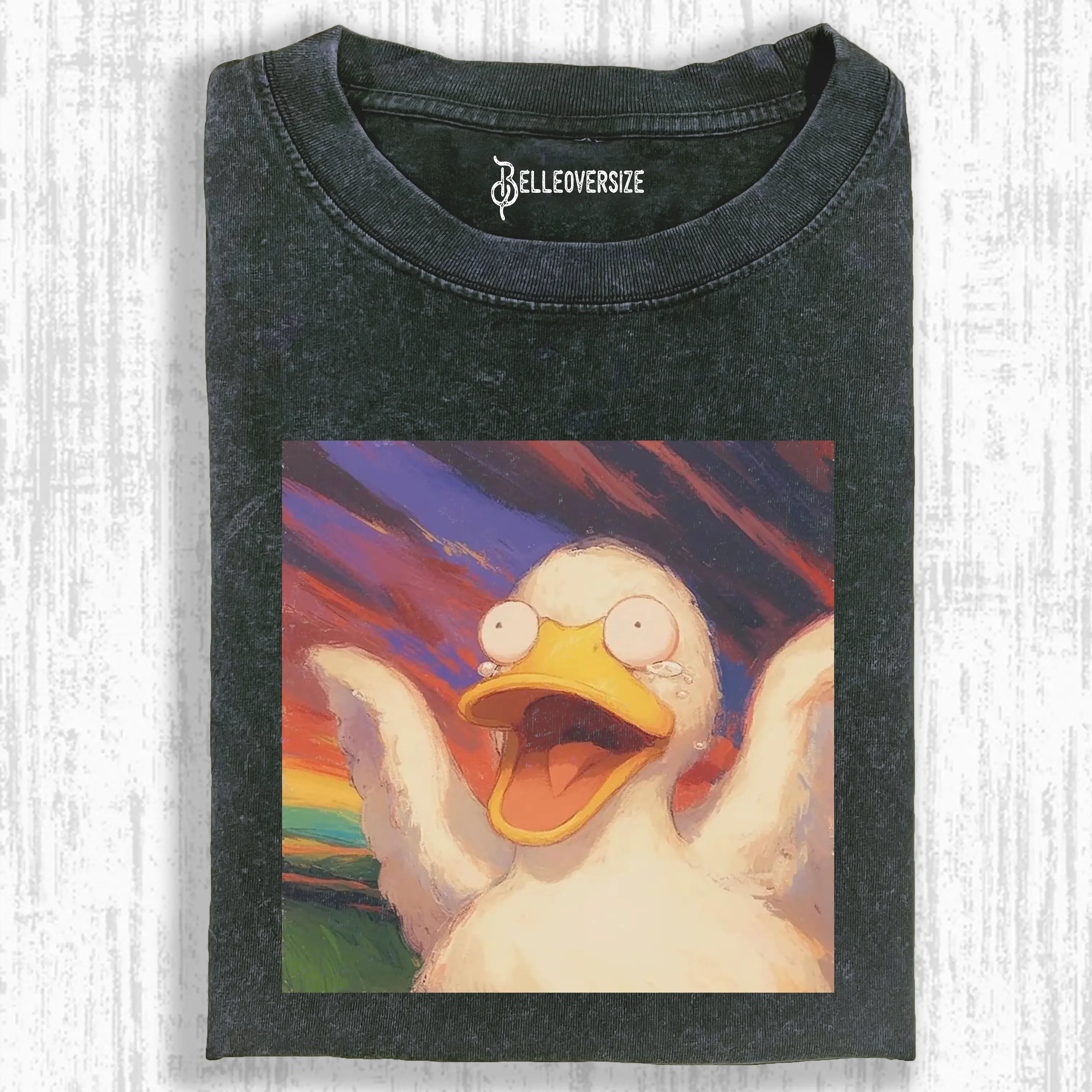 SCREAMING DUCK  T-SHIRT