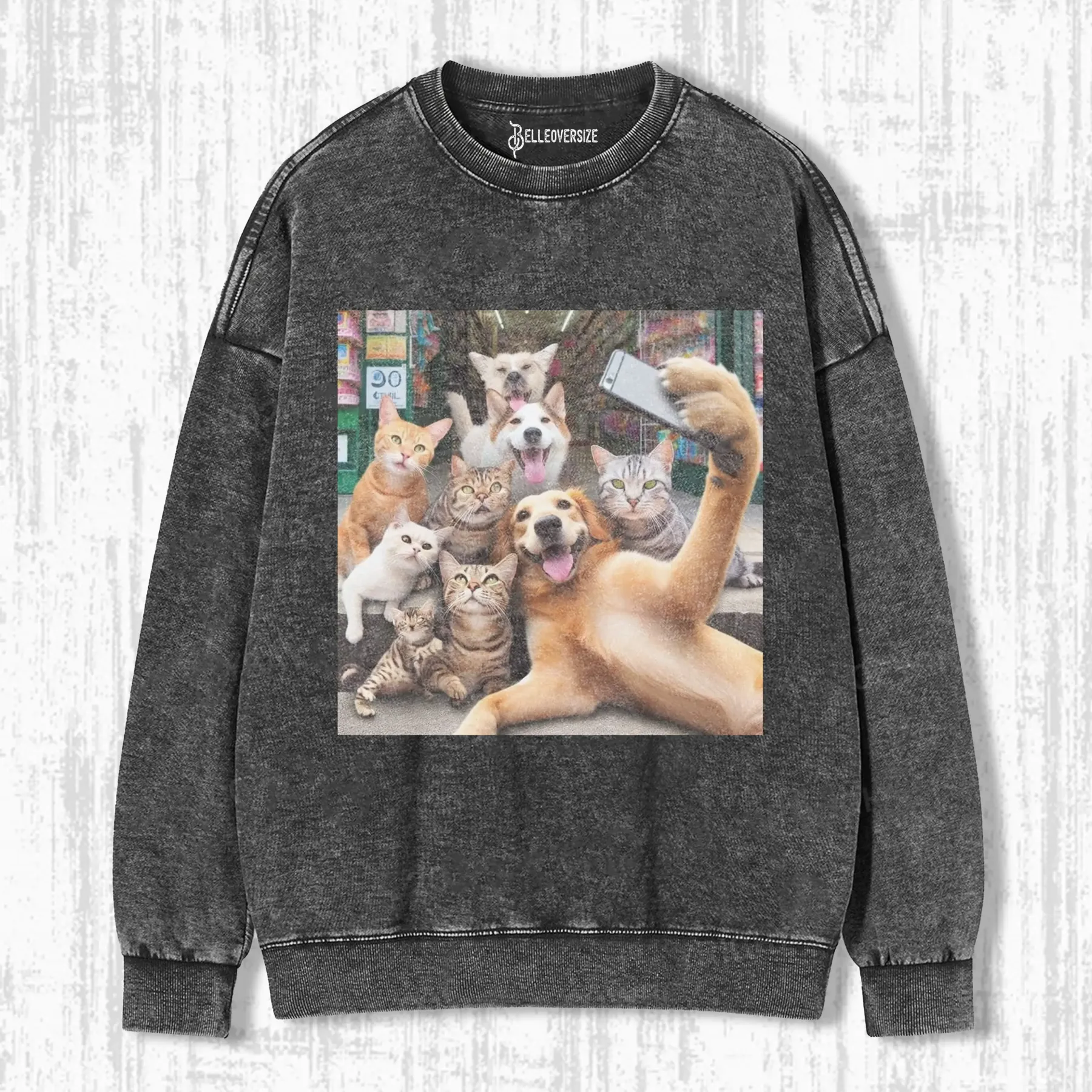 SELFIES WITH FRIENDS SWEATSHIRTS