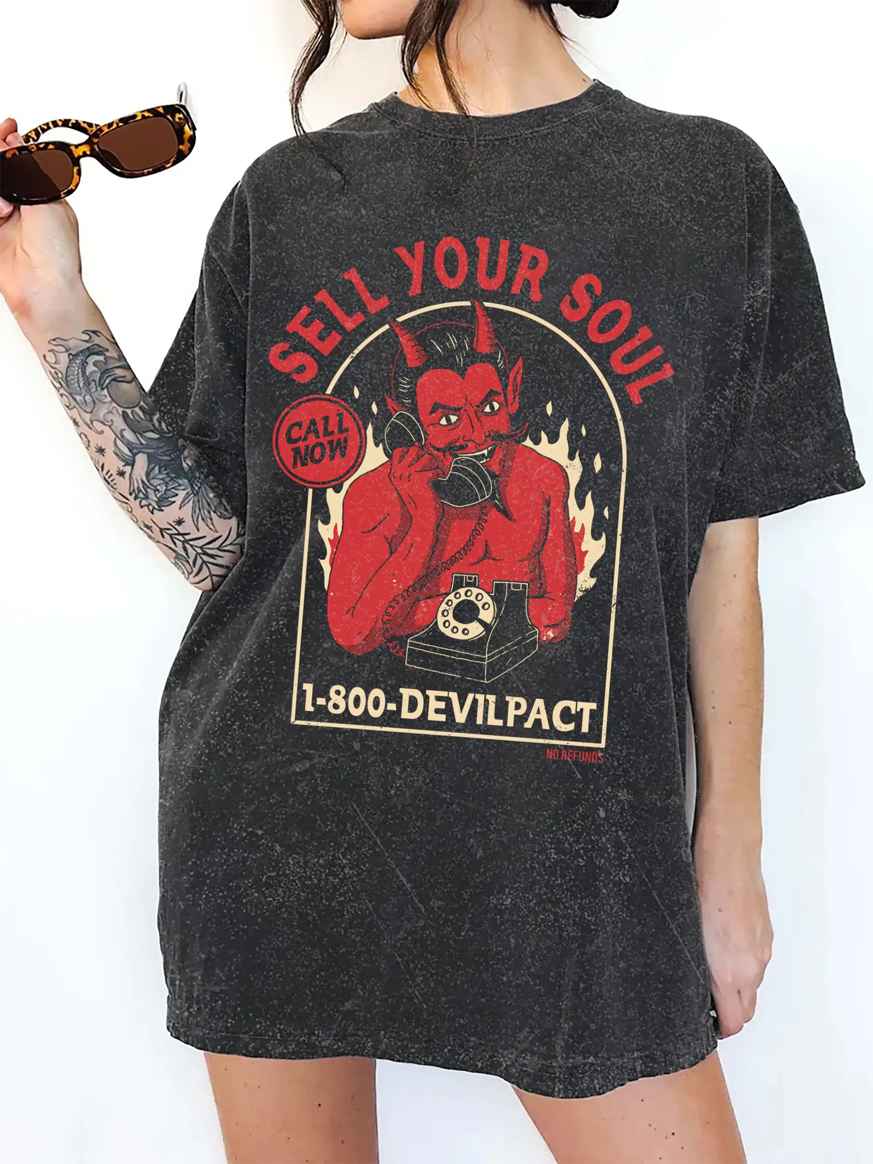 SELL YOUR SOUL NO REFUNDS T-SHIRT