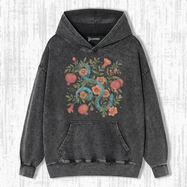 SERPENTINE BLOSSOM HOODIE 