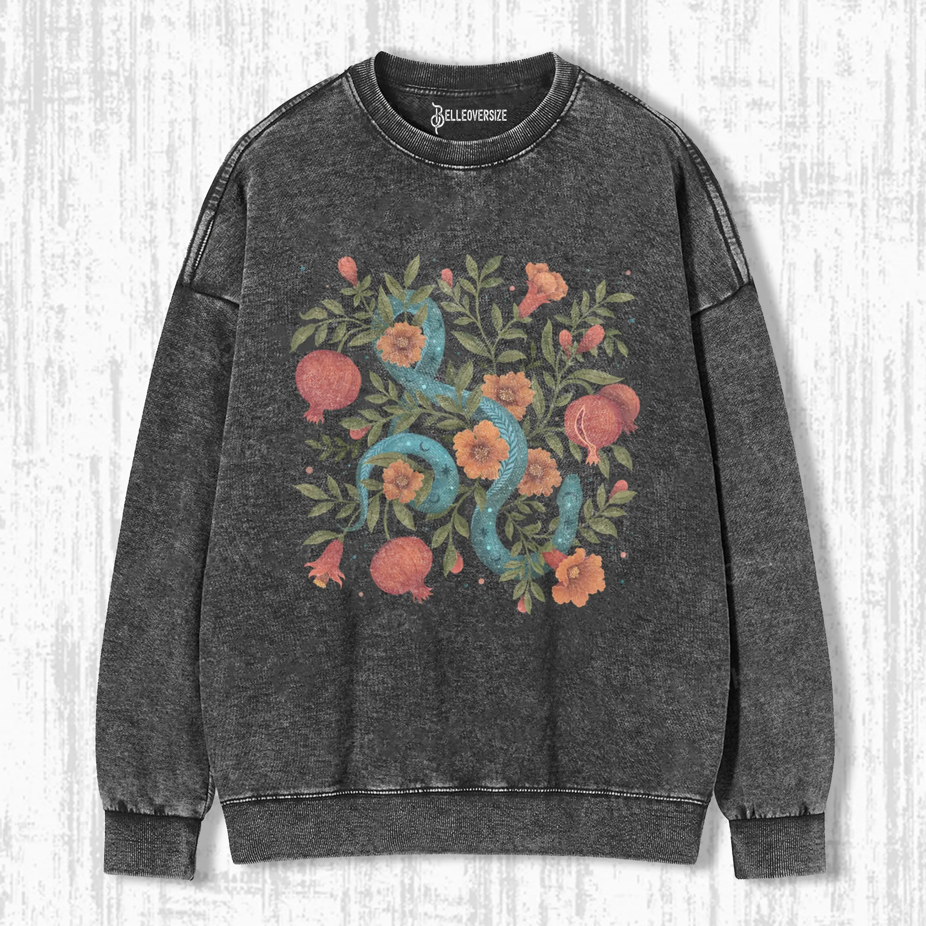 SERPENTINE BLOSSOM  SWEATSHIRTS