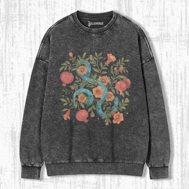 SERPENTINE BLOSSOM  SWEATSHIRTS