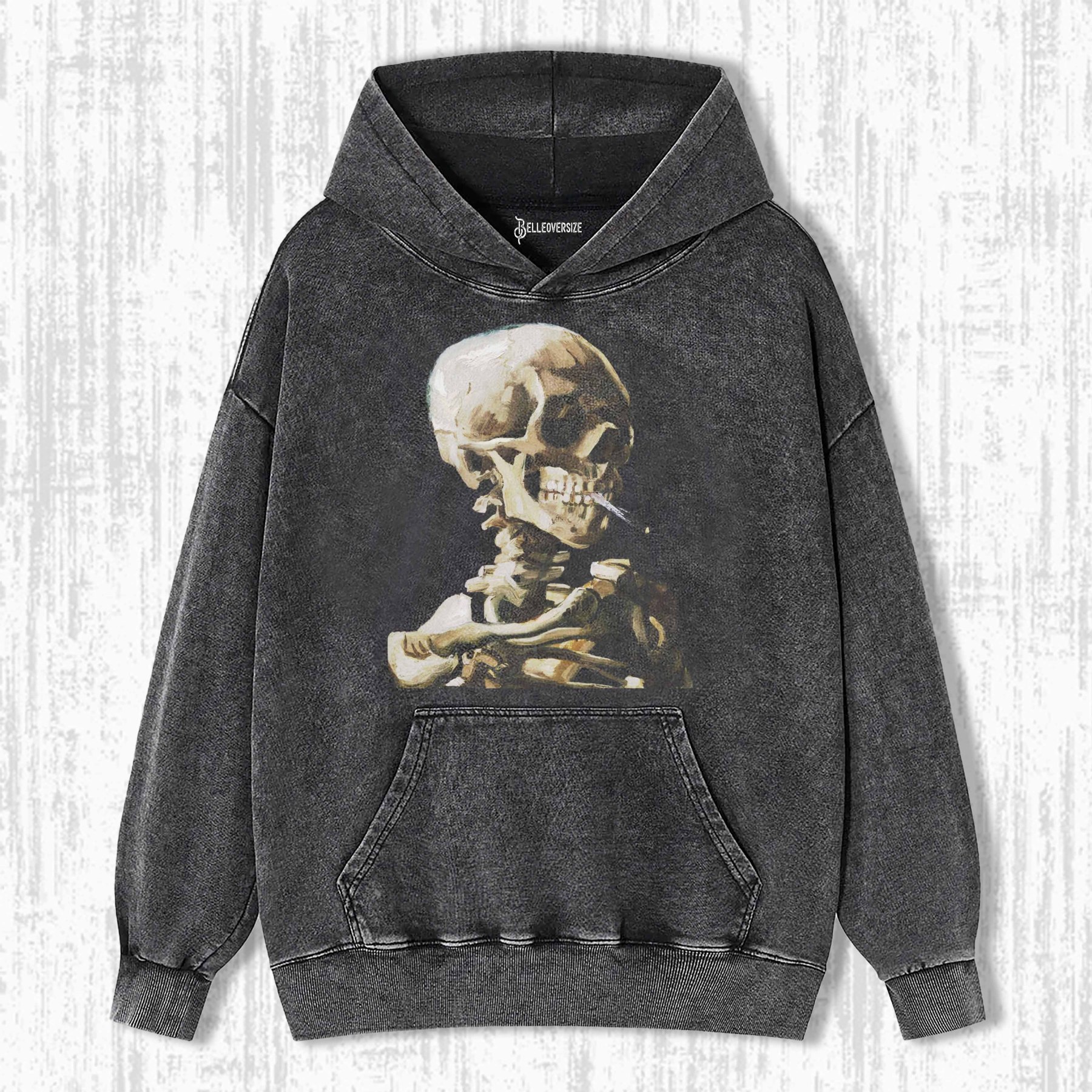 SKULL & CIGARETTES HOODIE