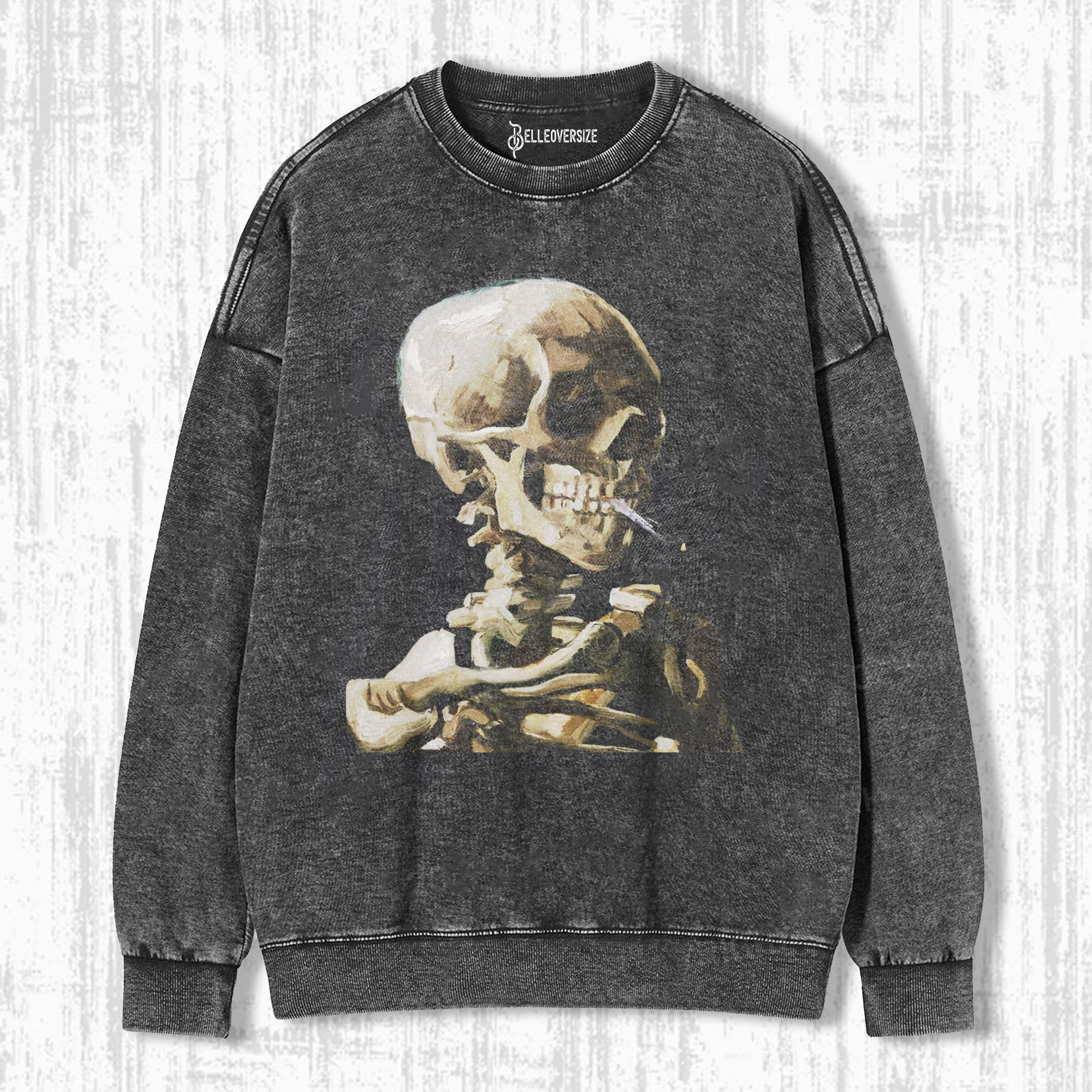 SKULL & CIGARETTES SWEATSHIRTS