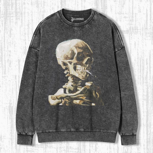 SKULL & CIGARETTES SWEATSHIRTS