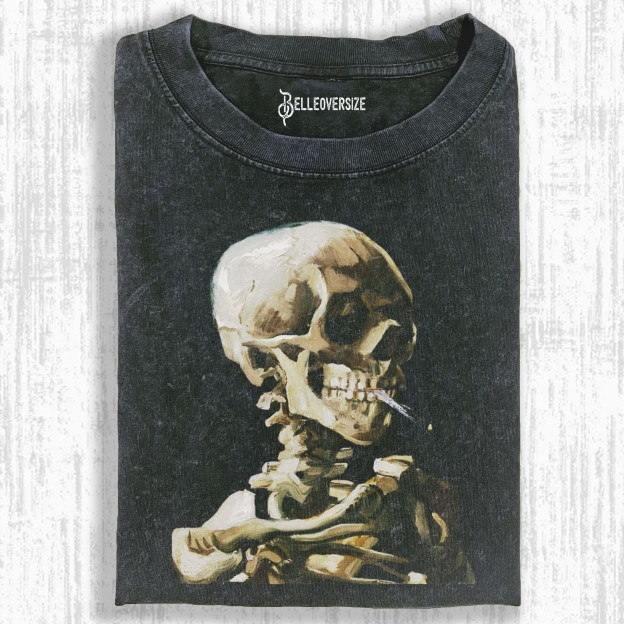 SKULL & CIGARETTES T-SHIRT