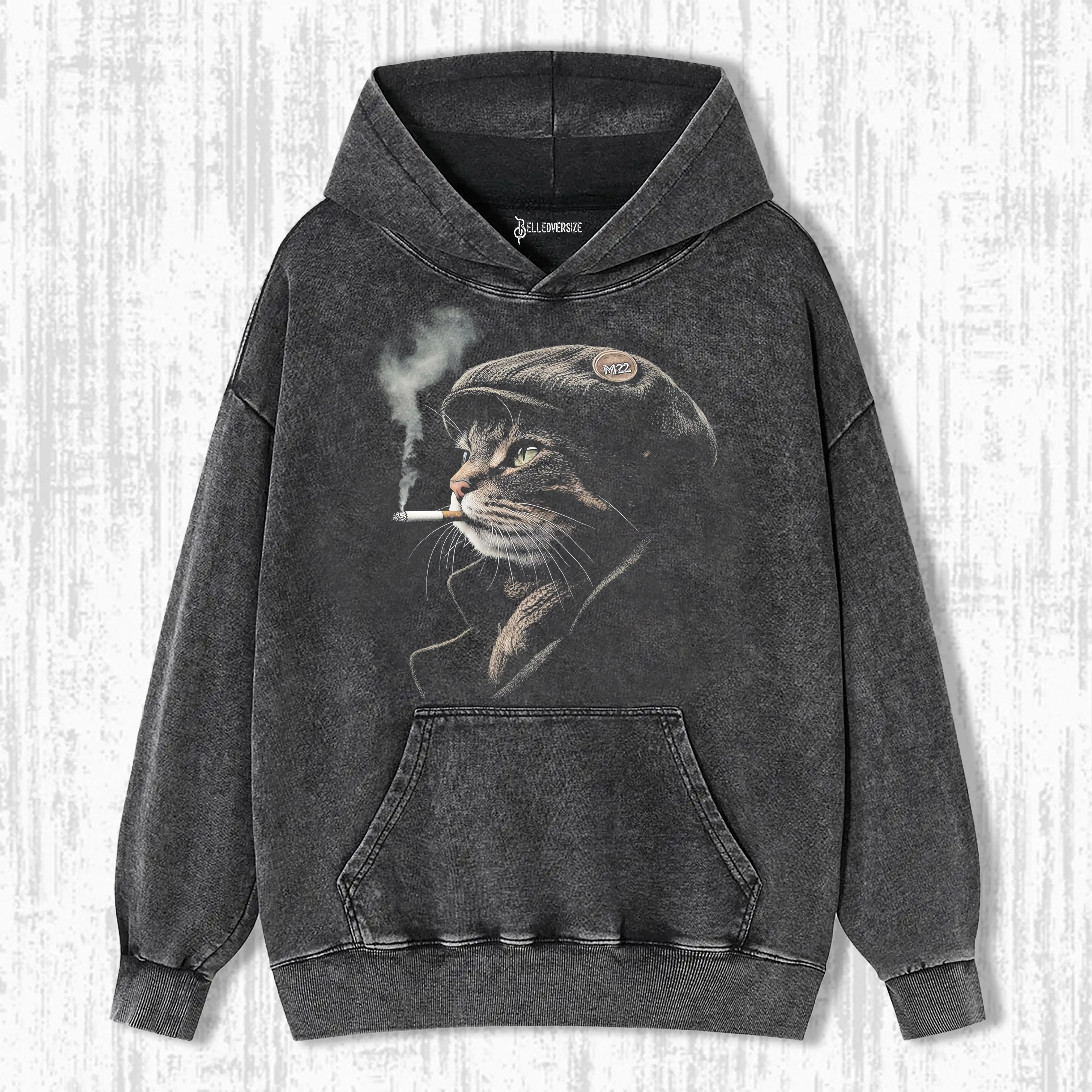 SMOKING CAT HOODIE