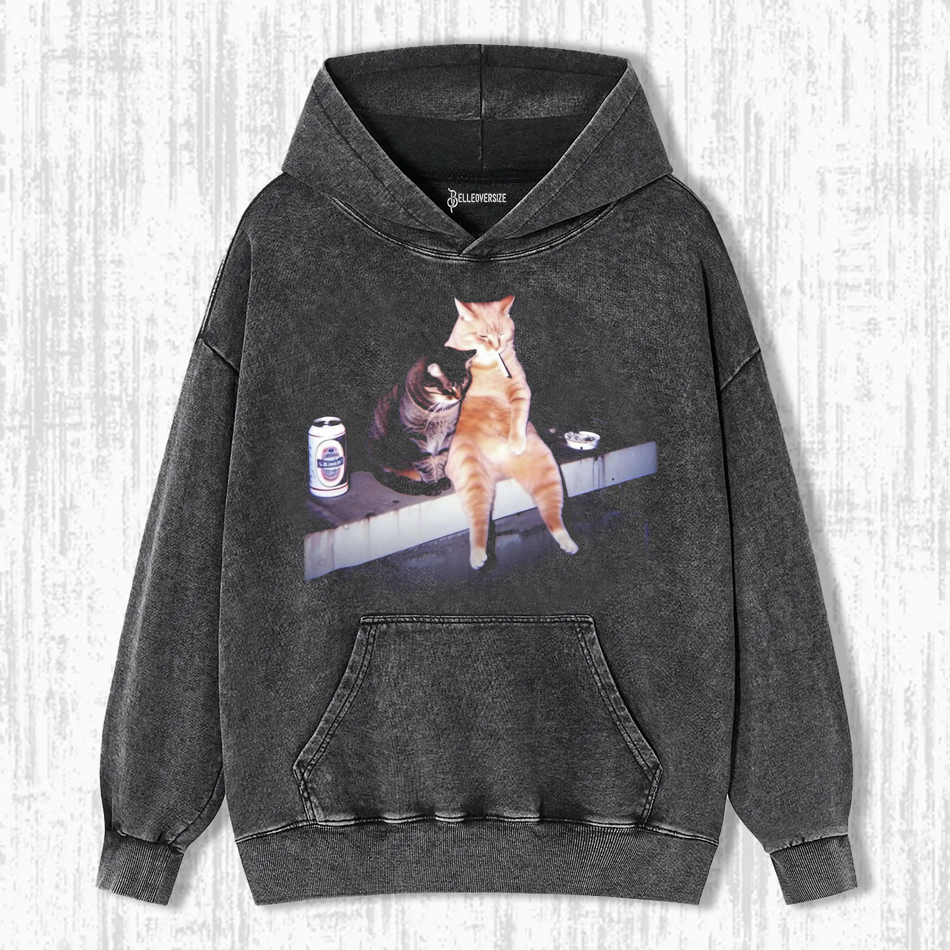 SMOKING CAT HOODIE