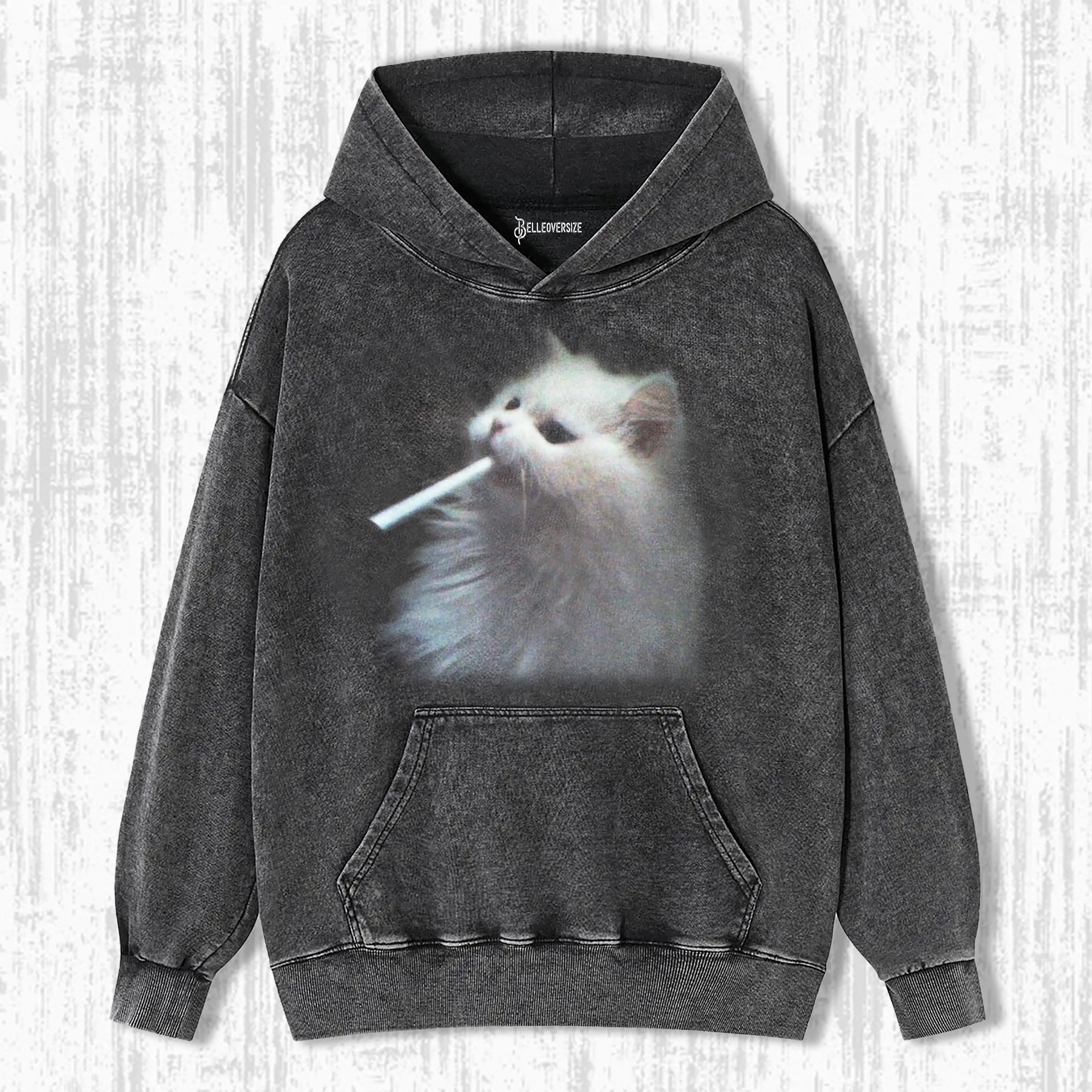 SMOKING CAT HOODIE