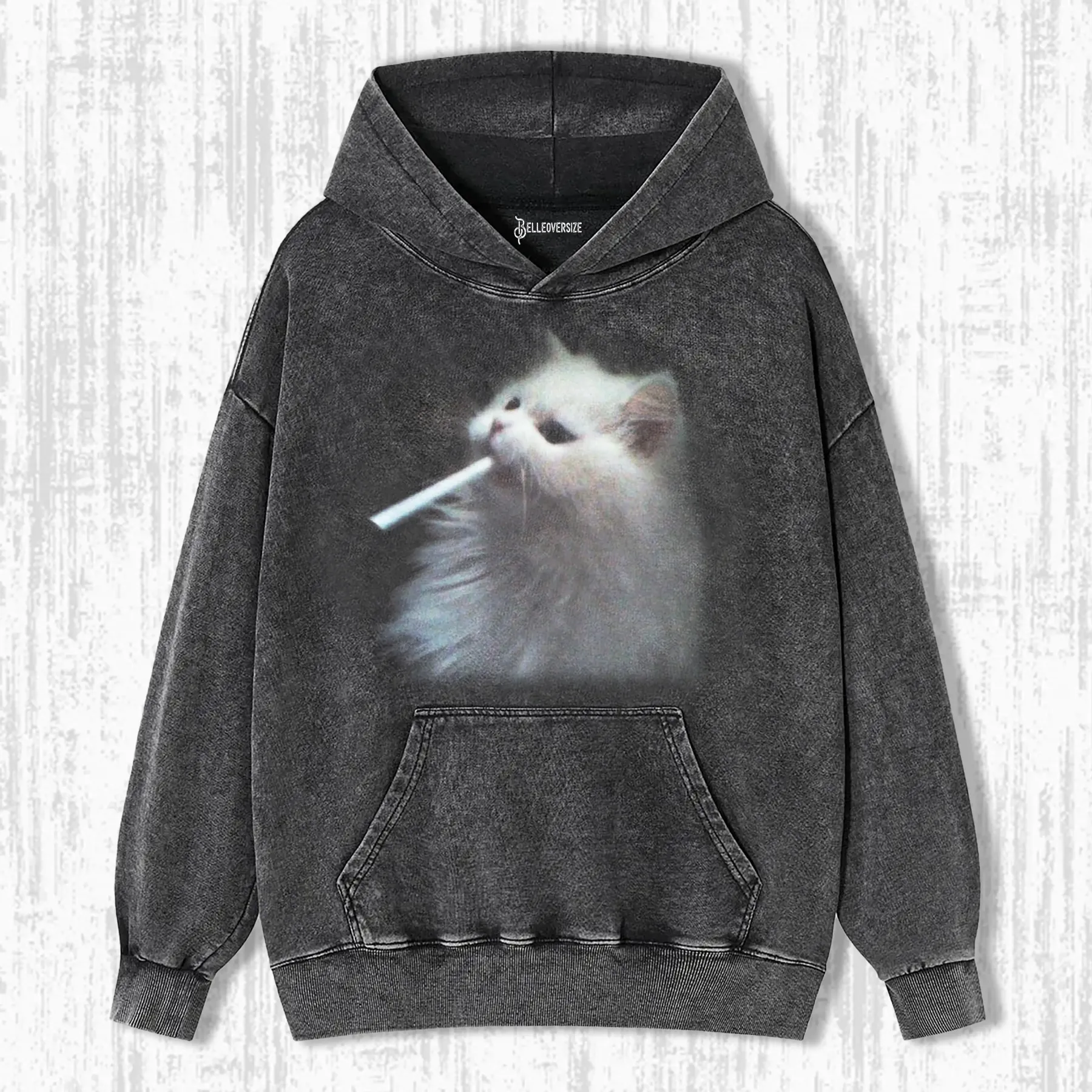 SMOKING CAT HOODIE