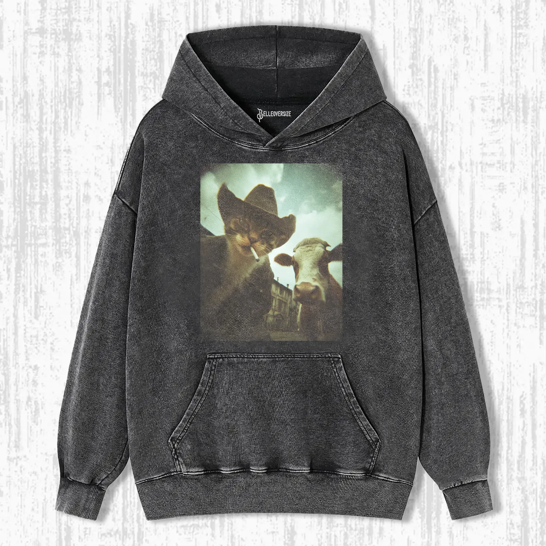 SMOKING CAT HOODIE