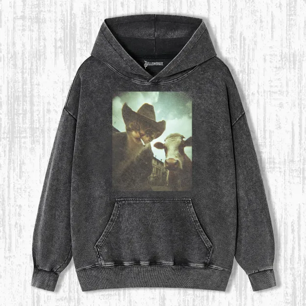 SMOKING CAT HOODIE