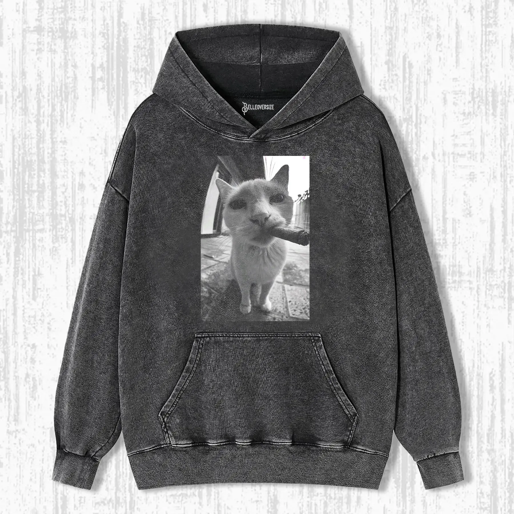 SMOKING CAT HOODIE