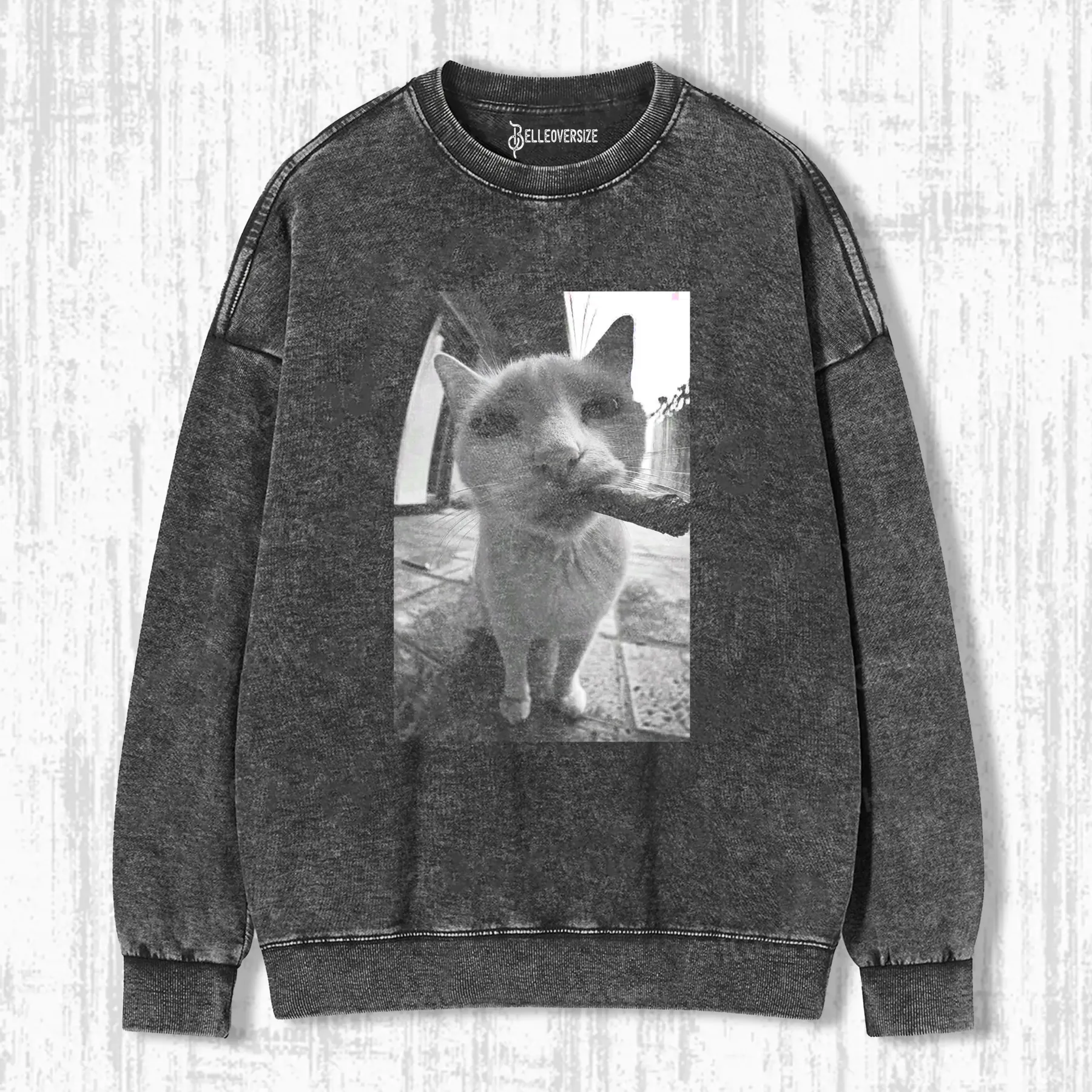 SMOKING CAT SWEATSHIRTS