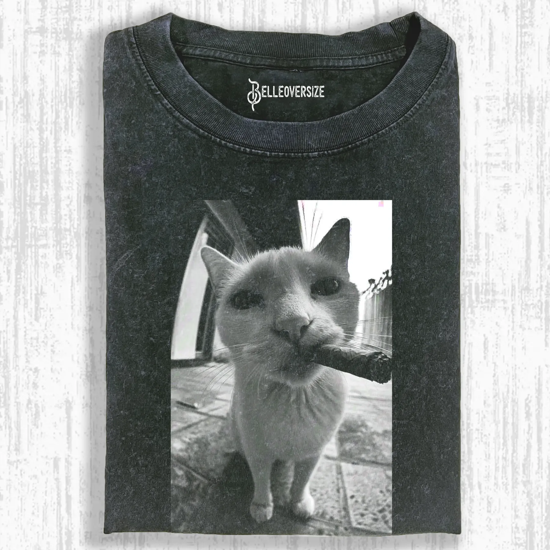 SMOKING CAT T-SHIRT
