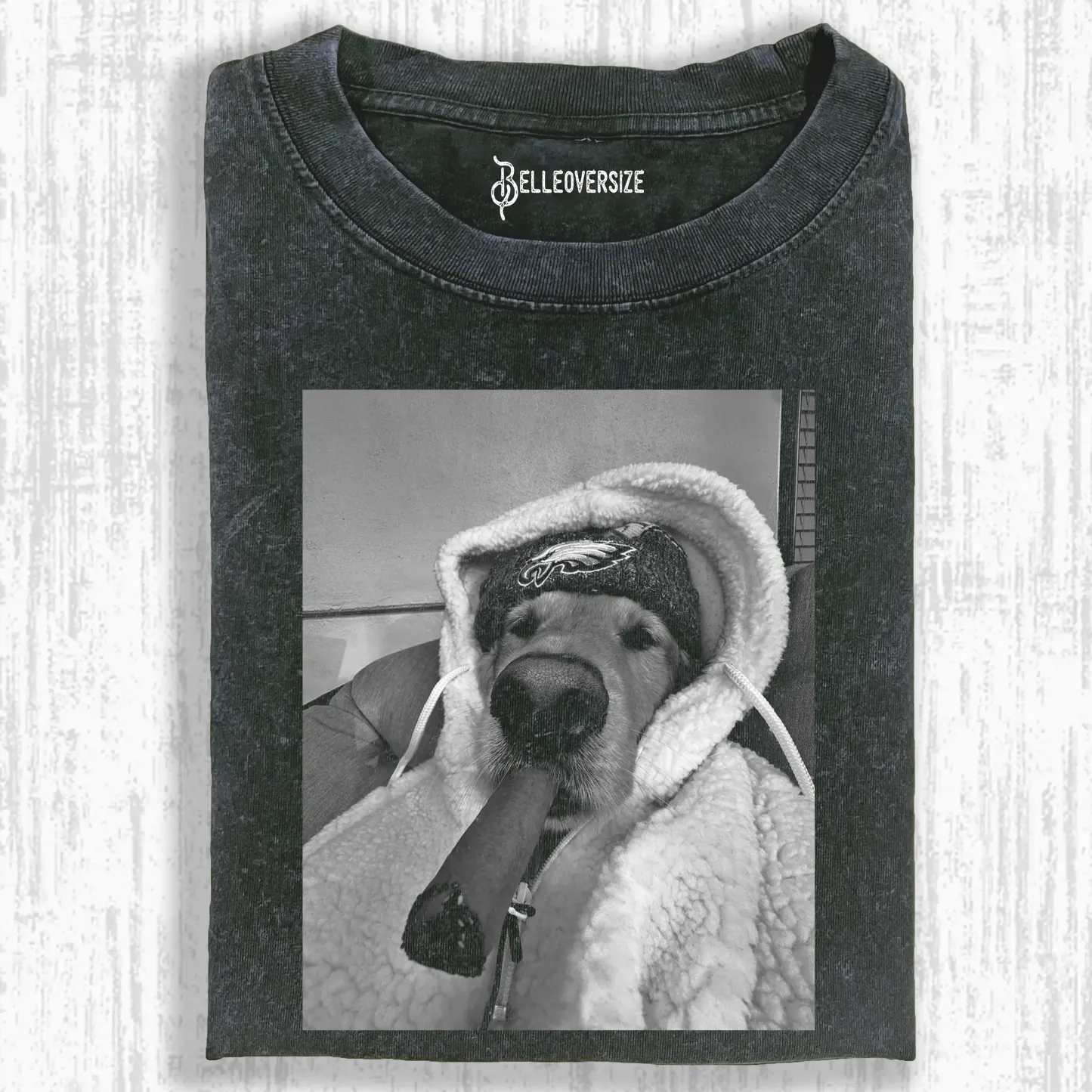 SMOKING DOG T-SHIRT