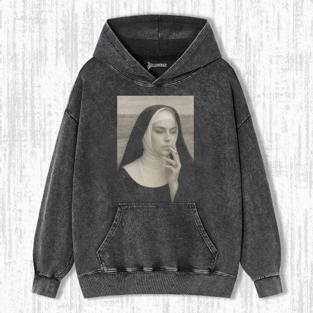 SMOKING NUNS HOODIE