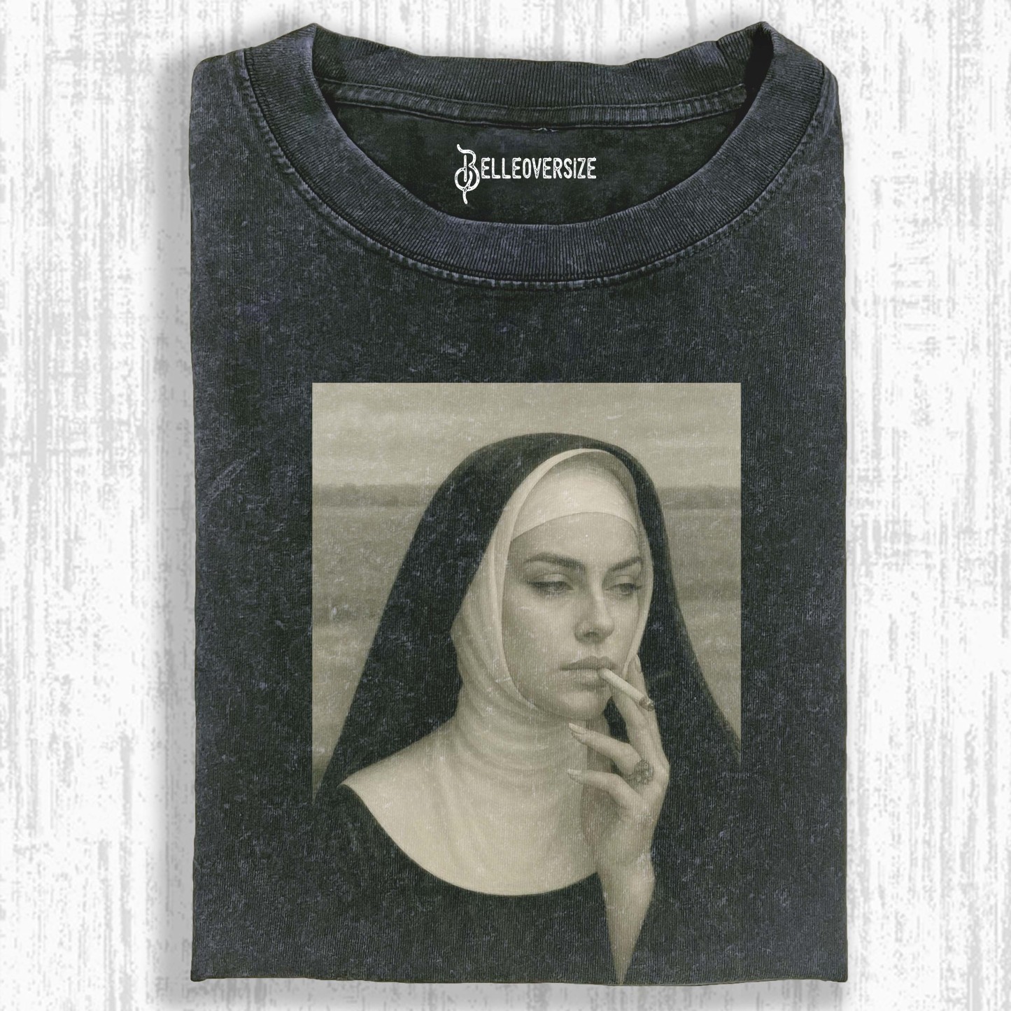 SMOKING NUNS T-SHIRT