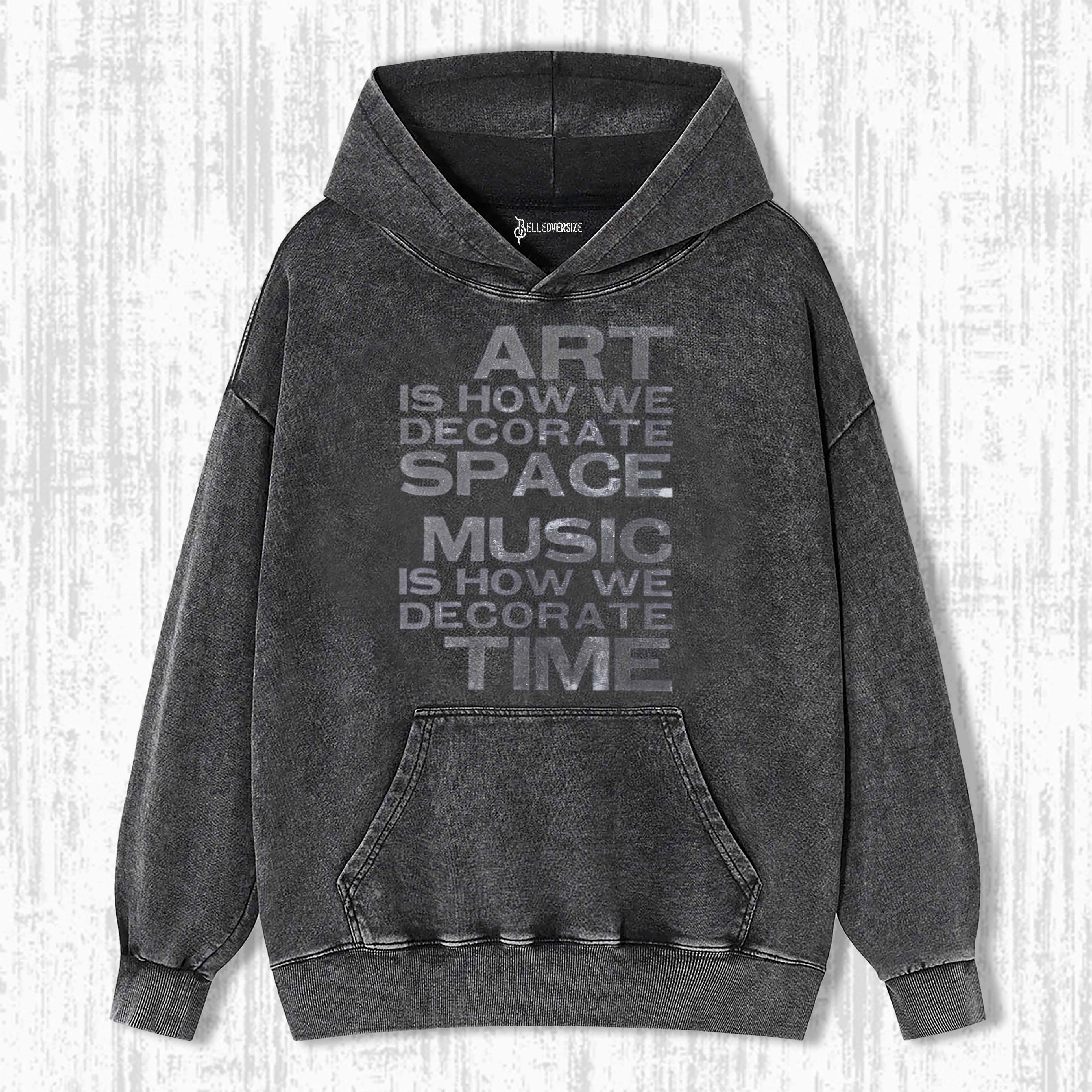 SPACE ART ROMANCE HOODIE