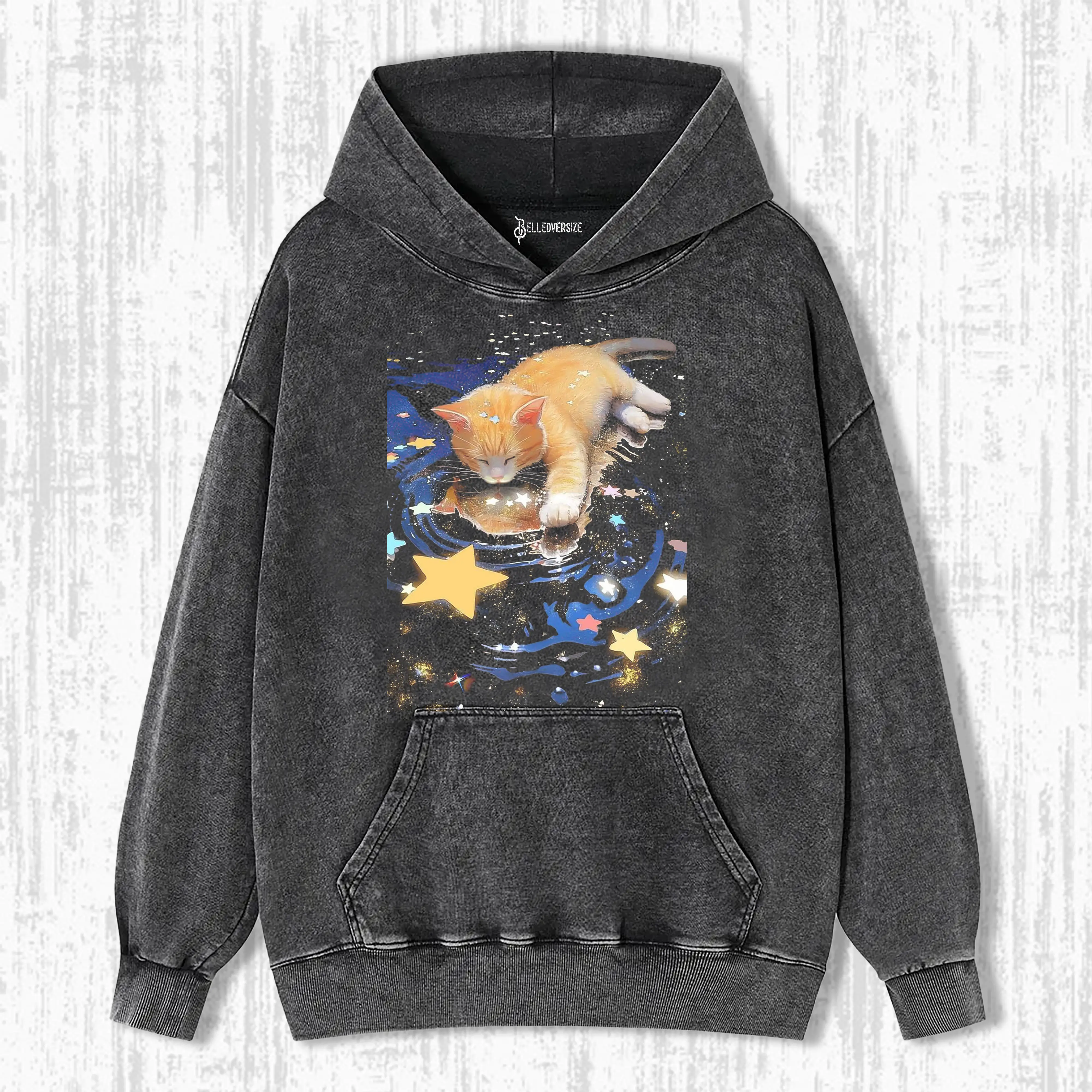 SPARKLING CAT HOODIE