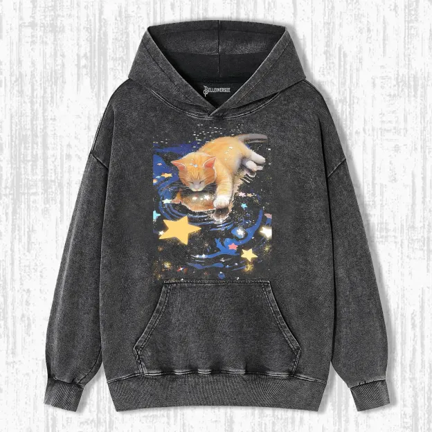 SPARKLING CAT HOODIE