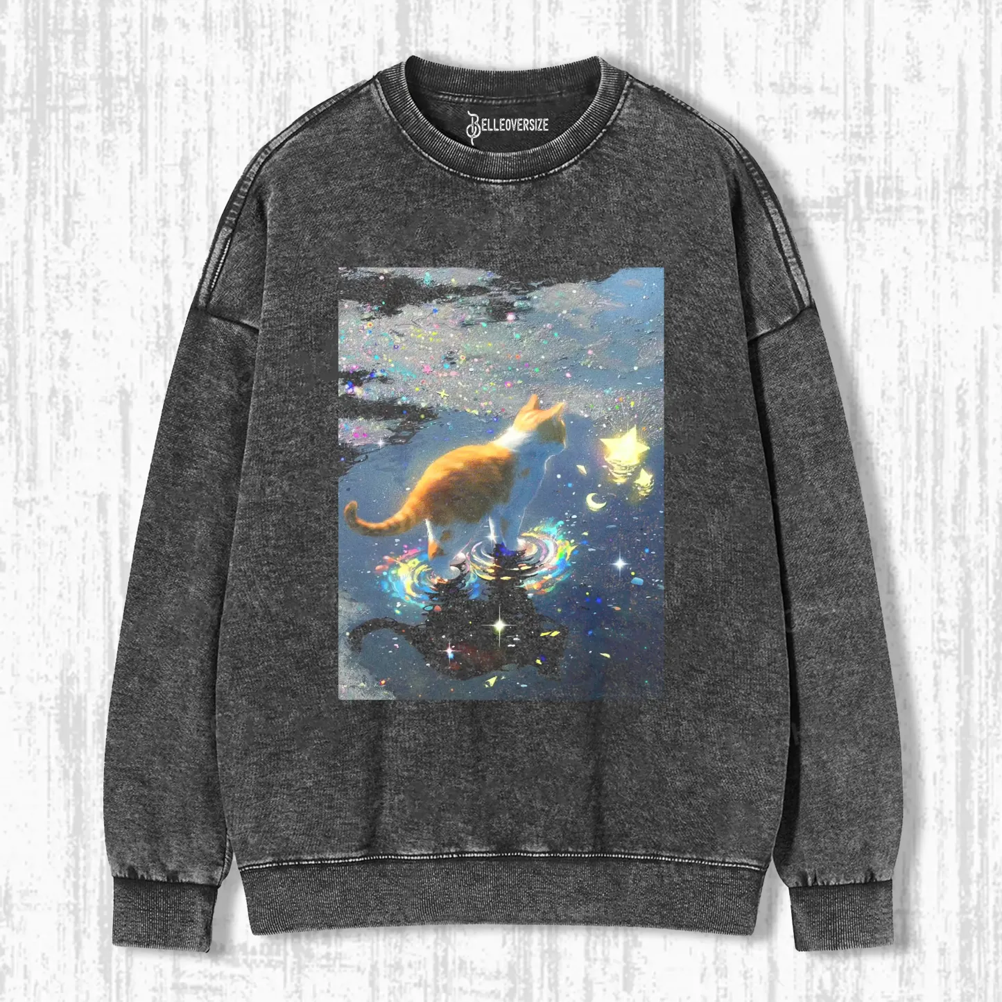 SPARKLING CAT SWEATSHIRTS