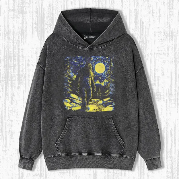 STARRY SASQUATCH  HOODIE