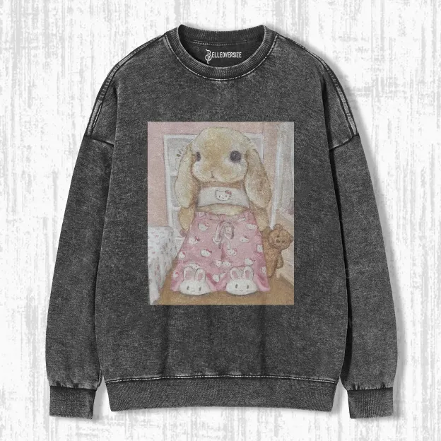 STAY-AT-HOME RABBITS SWEATSHIRTS