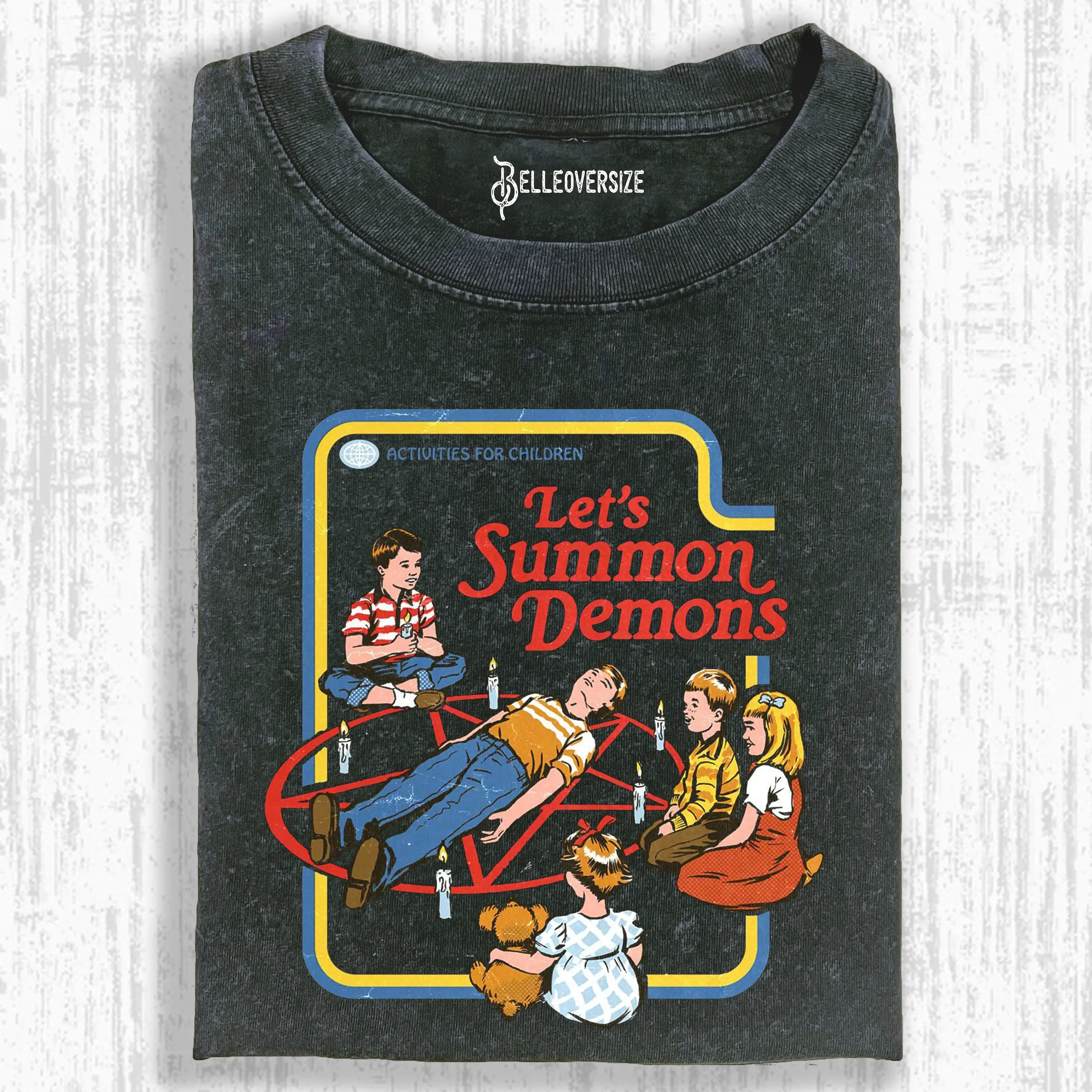 STEVEN RHODES - LET'S SUMMON DEMONS - T-SHIRT