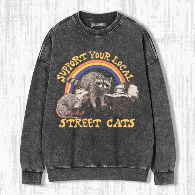 STREET CATS SWEATSHIRTS