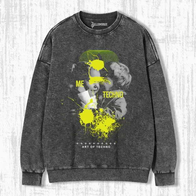 TECHNO IS LOVE SWEATSHIRTS