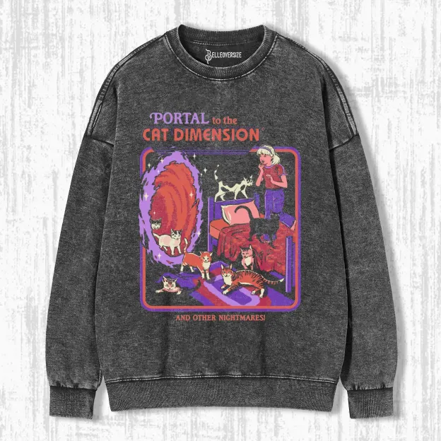 THE CAT DIMENSION SWEATSHIRTS